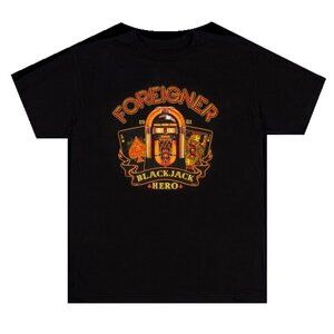 Foreigner Classic Rock Band Music Fan Graphic T-Shirt